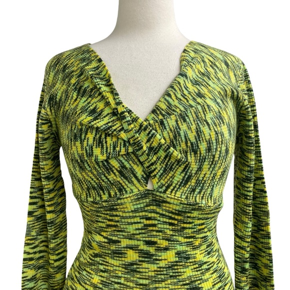 Circus NY by Sam Edelman NWT Twisted Front Long Sleeve Knit Top med - Picture 3 of 11